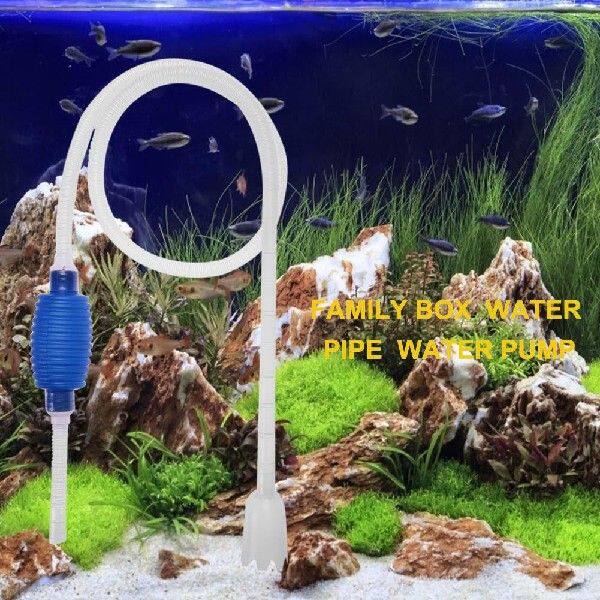 Aquarium Fish Tank Vacuum Siphon Gravel Suction Filter