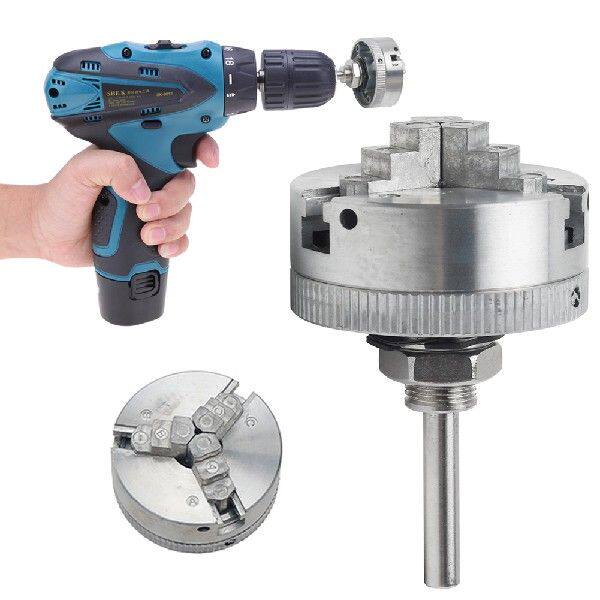 Z011 Metal 3 Jaws Manual Lathe Chuck Clamp High Carbon