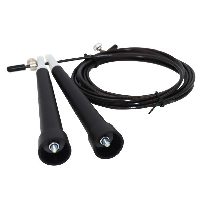 NEW Steel Wire Skipping Skip Adjustable Jump Rope Fitnesss E