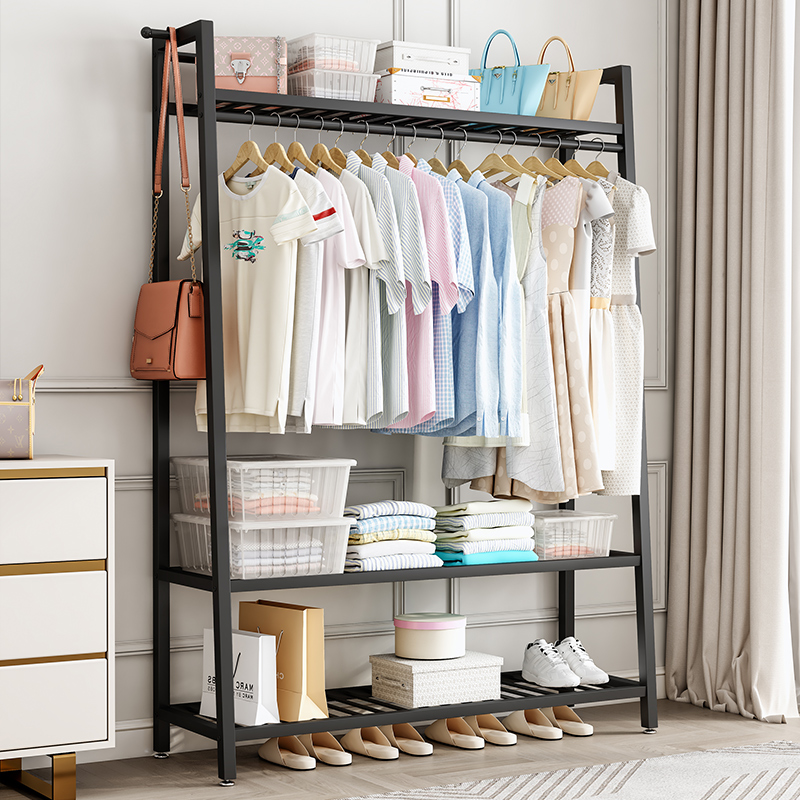 衣架落地卧室衣帽架室内挂衣架阳台晾衣架家用衣服挂架收纳置物架