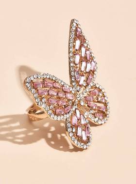 European and American personality simple fashion Diamond But