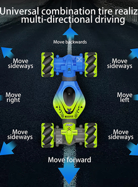 2022 Newest 4WD RC Stunt Car 2.4G Radio Remote Control Cars