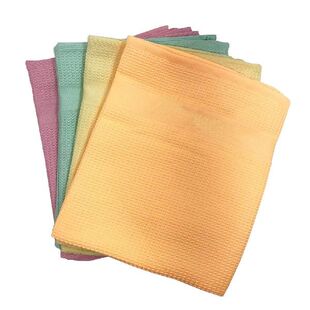 4PC Cleaning Cloth Dishcloth Lint Free For Window Car