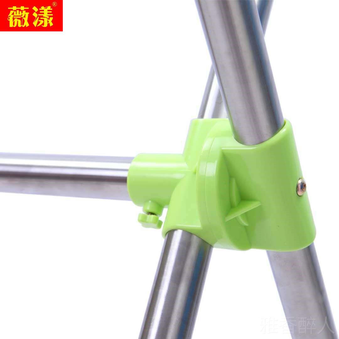 晒衣架配件连接件 摺叠落地X型晾衣架配件X型晾衣架转轴连接件弯