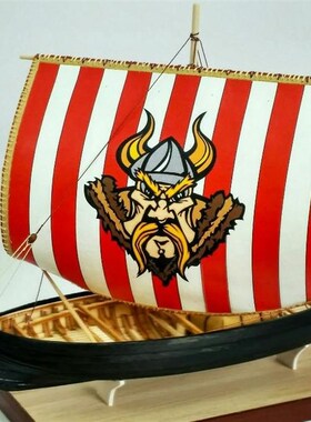 Sailboat model assembly kit 1:72 Viking Knarr wooden ship mo