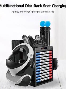 Vertical Charging Stand  Game Disc Holder Controller