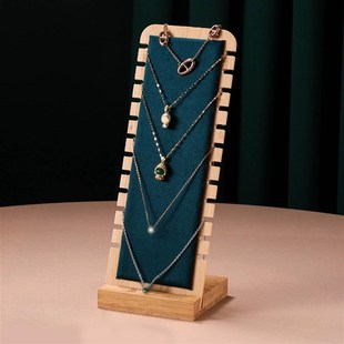 Bamboo Jewelry Display Stand Necklace Display Stand Wooden M
