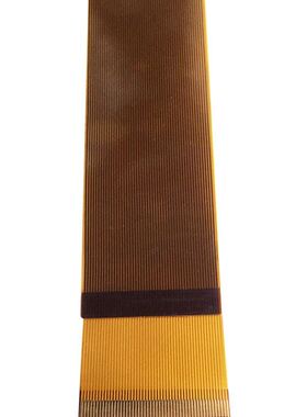 FFC/yFPC软排线扁平黄色连接线40芯长度5/12/17/20/30厘米镀金铜