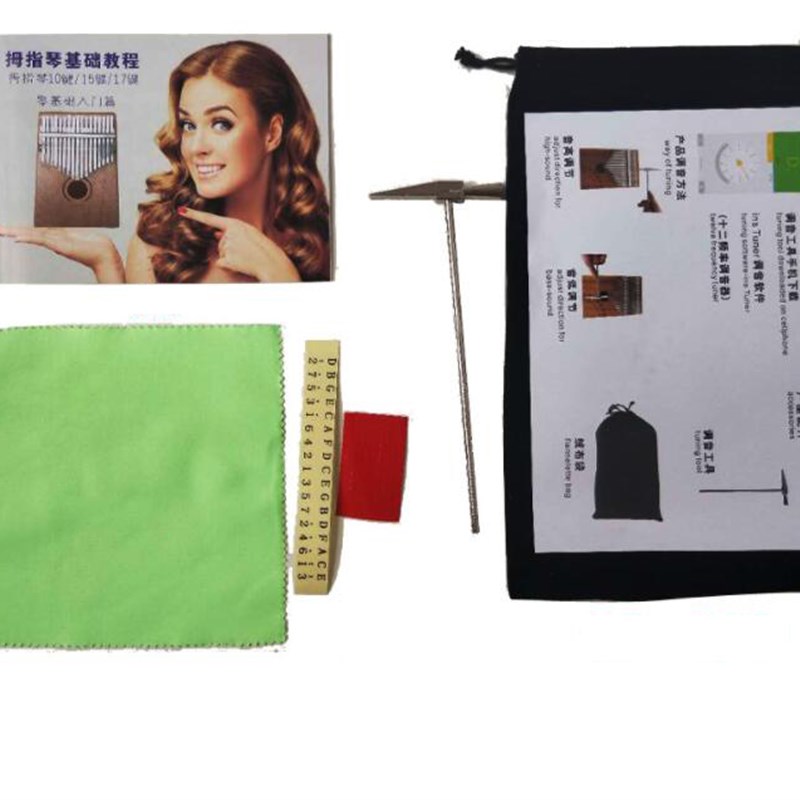 New Arrival 17 Key Finger Kalimba Ballet girl Mbira Sanza Th