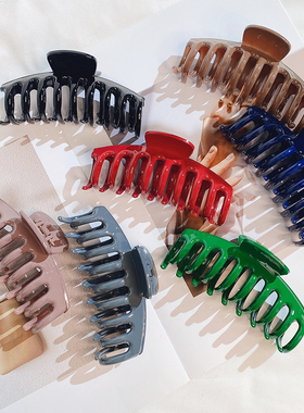 11cm Neon Color  Hair Claws Bath Clip Claw Clip Large Barret