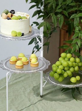 3 Layers Cake Dislay Stands for Baking Accessories Foldable