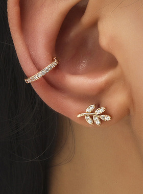 Cartilage Conch Fake Without Piercing Cuff Earring Earcuff W