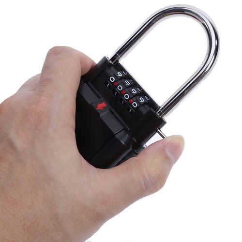 好货4 Digit Combination Password Safety Key Box Lock Padlock