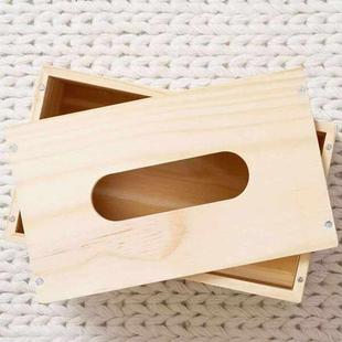 厂家直销木质纸巾盒桌面抽纸盒家用客厅木制餐巾纸盒茶几收纳盒