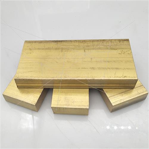 H块9黄铜排扁条铜板5棒片加工定8激光切割234567制d90mm镇尺原材.