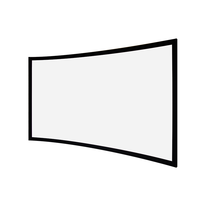 经科JK弧形画框幕布窄边框HB-CW2高分子高增益复合幕119寸16:10