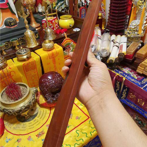 极速道用品 枣木朝简 朝板 光板朝简 光面枣木朝简 奏板 道家用品