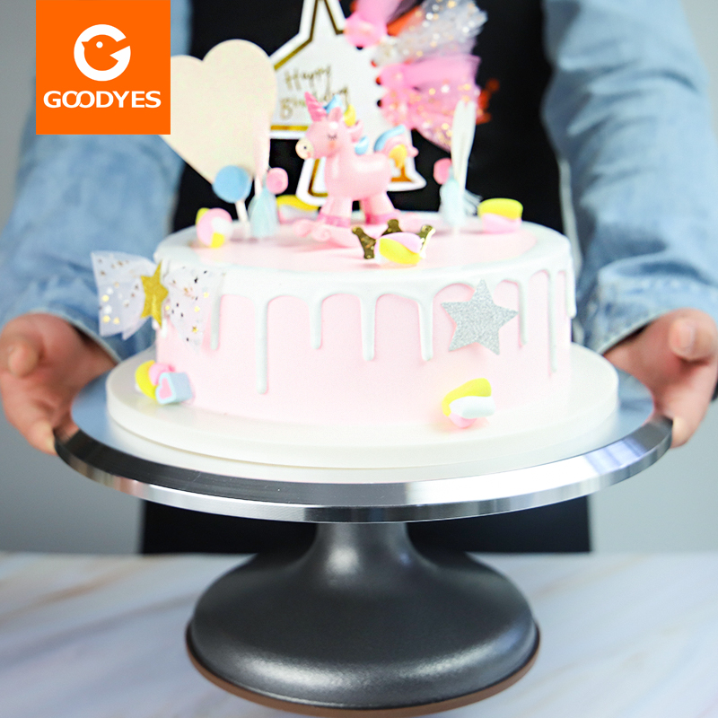 蛋糕转盘裱花转台裱花台旋转抹面做生日蛋糕的工具全套装家用烘培