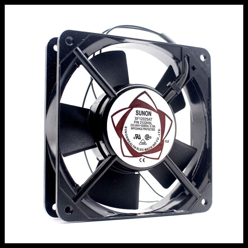 DP201AT P/N2122HSL 12025建准SUNON 12CM 220V 电柜风机散热风扇