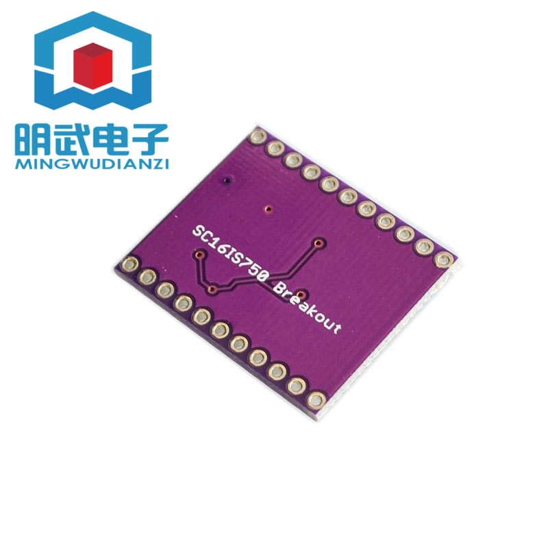 MCU750 SC16IS750 Single UART with I2Cbus/SPI interface