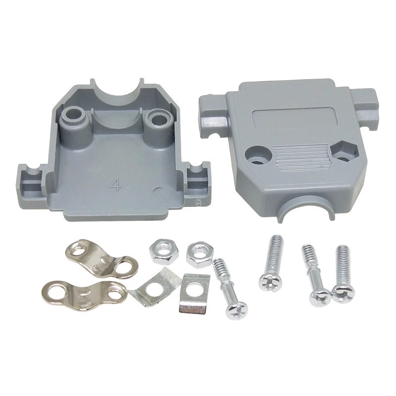 HDB15双排三排15针公头VGA接头 母头DB15电脑显示器投影仪转接头