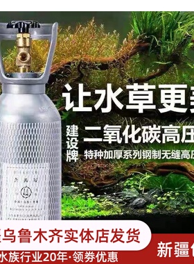 二氧化碳钢瓶套装山东建设草缸co2气瓶 发生器减压表 细化器新疆