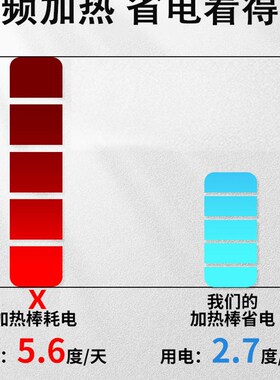 森森加热棒鱼缸自动恒温变频加温棒加温器电热水族箱智能发热温度