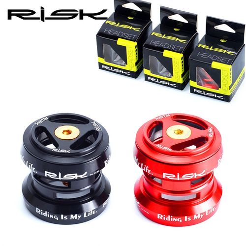 自行车碗组34mm镂空死飞自行车直管碗组 公路前叉外置碗组培林28.