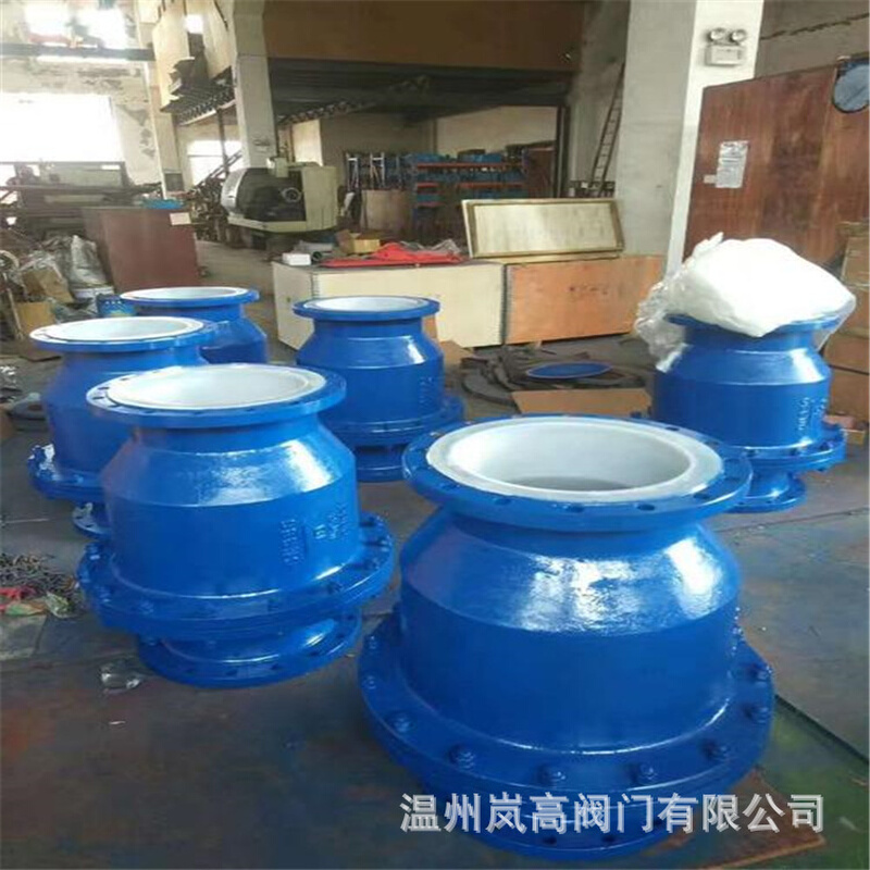 供应止回阀 铸钢材质 法兰连接 衬氟止回阀 H42F46-16C DN125