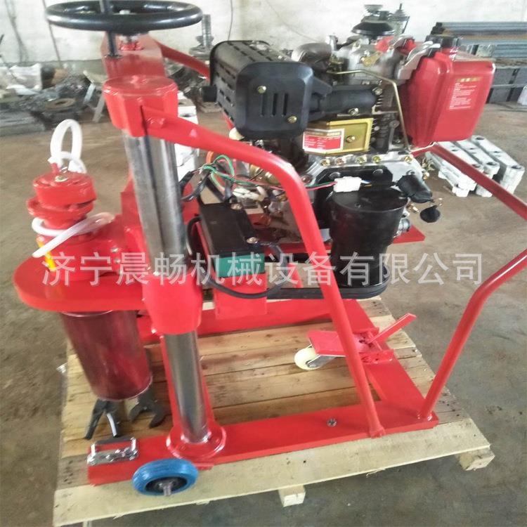 现货钻孔取芯机路面工程抽样钻孔机电启动取芯机设备