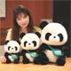 背包熊猫毛绒玩具公仔中国熊猫纪念品儿童玩偶居室摆件厂家批发