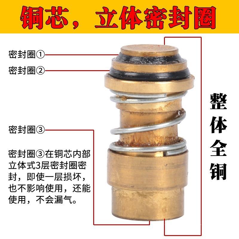 防爆C式气动快速接头自锁氧气管PU管风炮管子空压机气泵钉枪接头