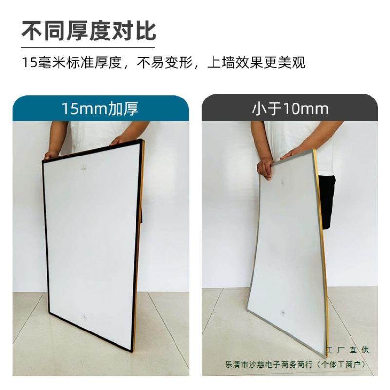 磁吸海报框电梯广告铝合金展板架a亚克力宣传展示框相框挂墙定