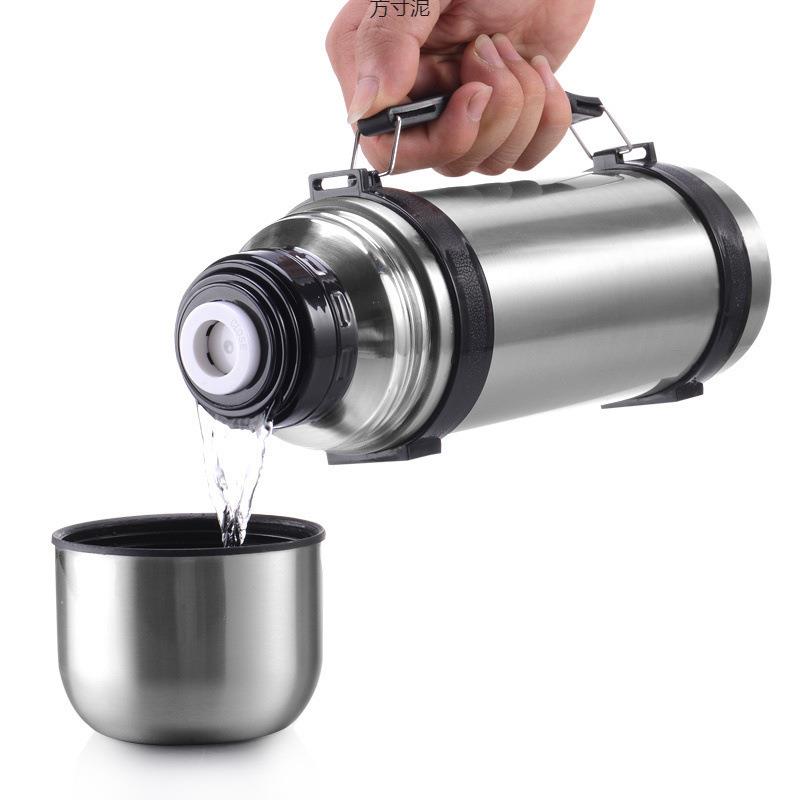 大容量保温壶户外旅行大容量运动水壶车载双层不锈钢保温杯厂