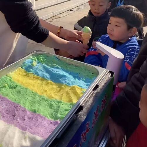 手工冰淇淋保温箱摆摊七