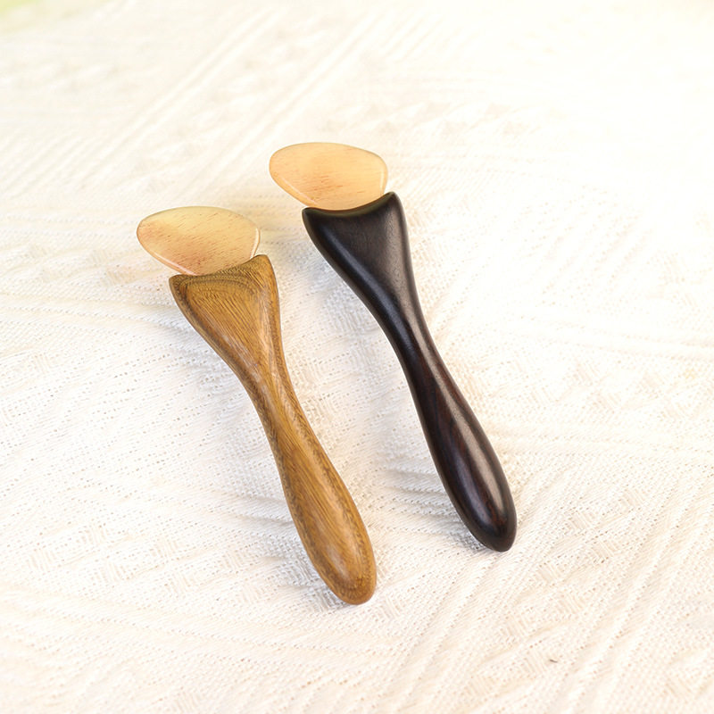 紫光檀绿檀羊角拨筋棒羊蹄梳子刮痧板面部刮脸部小随身眼刮按摩棒,玩具/童车/益智/积木/模型,EDC玩具,淘宝优惠券,粉丝福利购,淘宝优惠卷