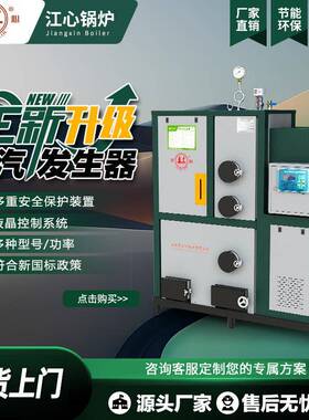 锅炉立式卧式燃生物质颗粒蒸汽锅炉热水商用工业蒸汽发生器