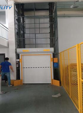 厂家货物运输导轨式升降平台载货电梯导轨式升降货梯提升机