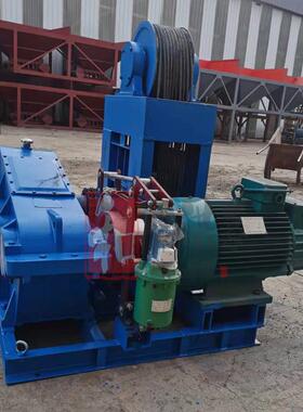 电动摩擦卷扬机JM/JK五吨大容绳量1000米提升机智能操控