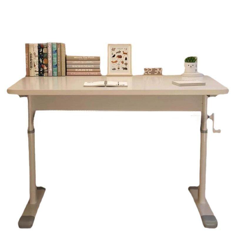 高度可调节升降桌双人书桌家用卧室单人简易电脑桌舒服办公桌子
