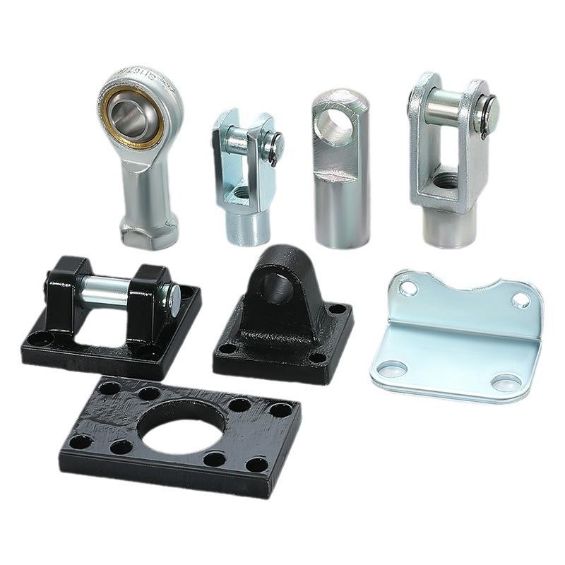 凌SC气缸均配标准附件大全安装件座I/Y/CA/CB/FA/LB/TC底法兰鱼眼