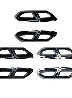 适用大众迈腾/PassatB82016-18款四出尾喉框排气管车贴改装配件