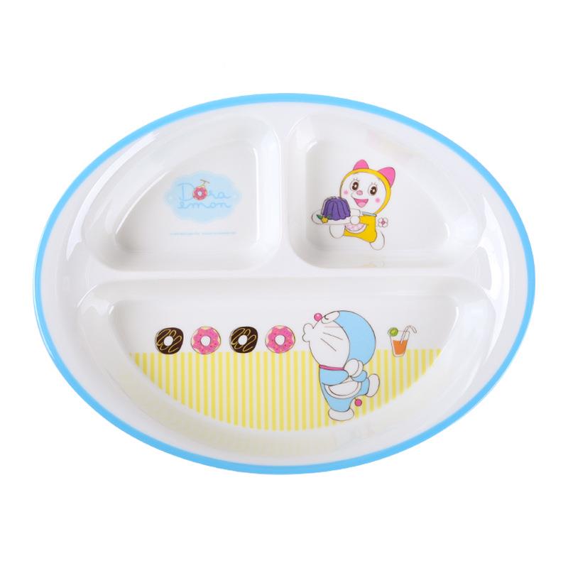 品级密童胺儿餐盘宝学吃宝饭家用辅食食餐盘加厚TGI耐摔餐具