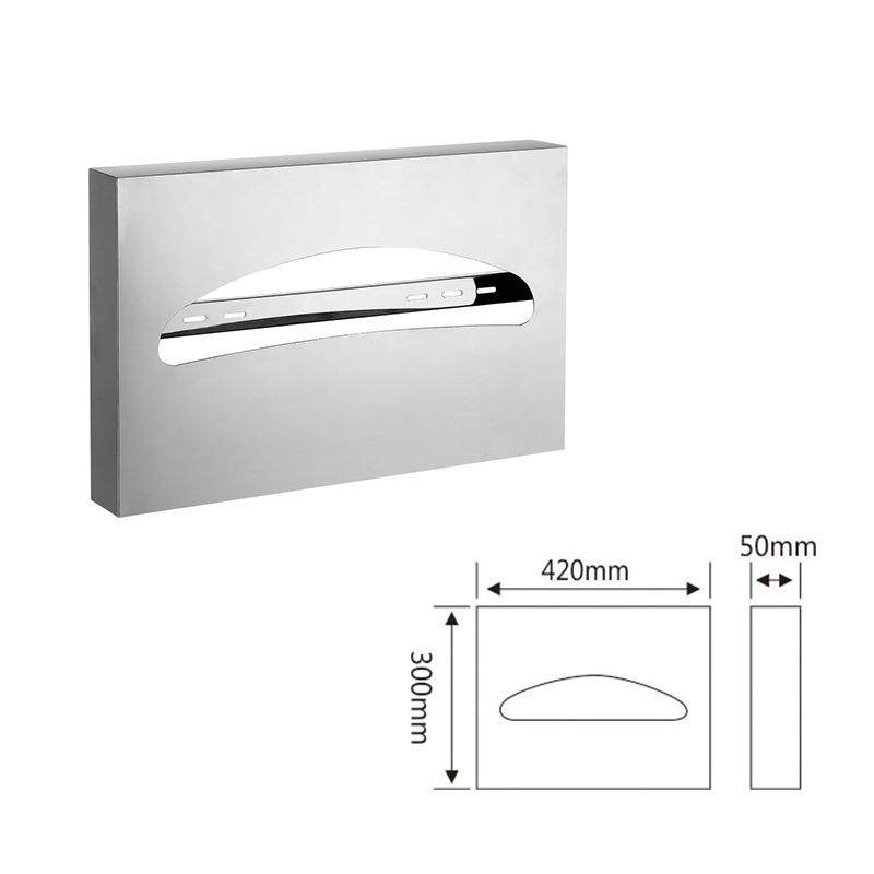 04不锈钢坐厕纸架坐厕纸盒一次性坐厕纸垫酒店卫生间马桶垫纸盒,户外/登山/野营/旅行用品,马桶垫,淘宝优惠券,粉丝福利购,淘宝优惠卷