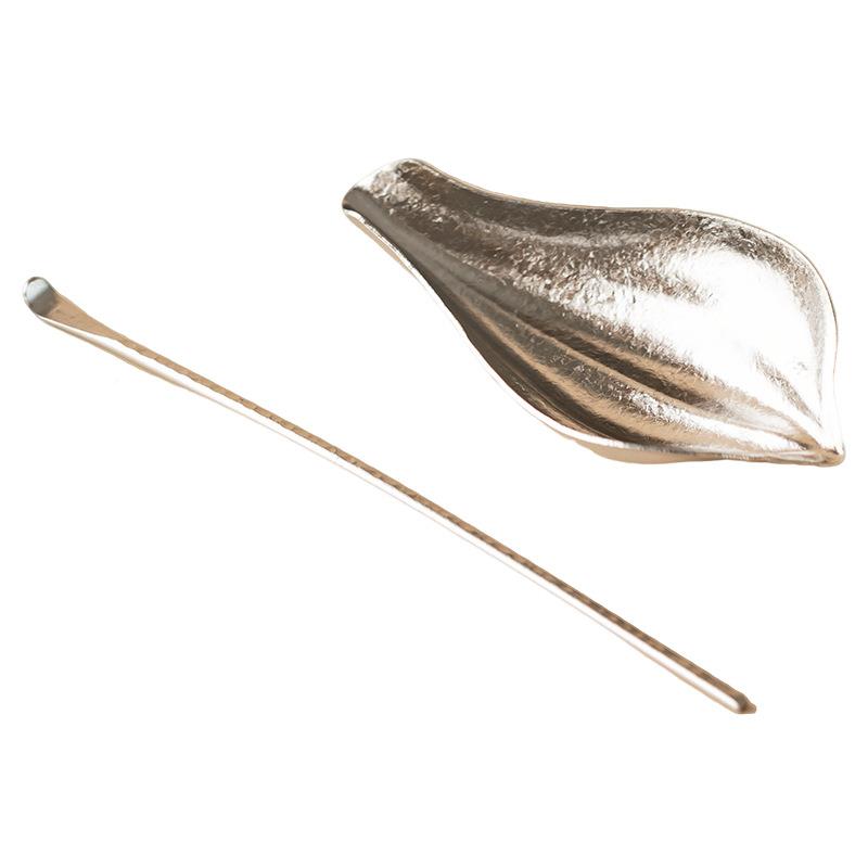 荷FGUJP254间则家用茶则茶拨茶勺茶匙茶钛具配件分茶器醒茶器茶六