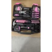 58件套工具套装 热销粉色红色黄色橙色