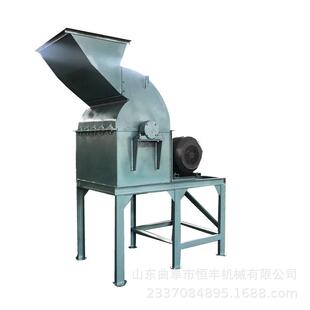 养殖牛羊猪草料花生秧粉碎机锤片式稻壳豆糠打粉机甲壳素磨粉机