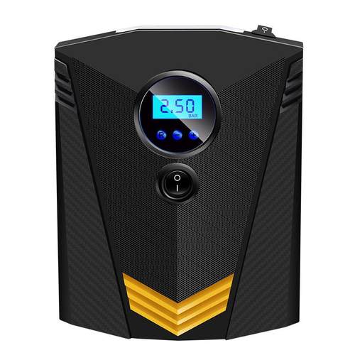 车载充气泵汽车打气泵数显12v便携式轮胎打气筒电动汽车充气泵