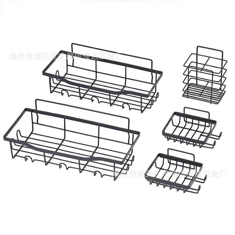 新款铁艺免打孔浴室收纳架卫生间肥皂洗漱用品收纳架壁挂式淋浴架,收纳整理,书桌收纳置物架,淘宝优惠券,粉丝福利购,淘宝优惠卷