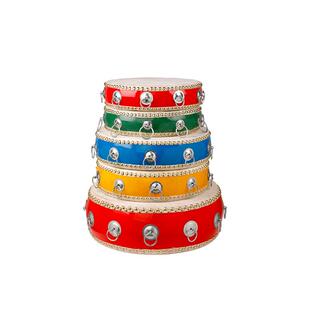 同心鼓击鼓颠球鼓动人心拓展训练道具团队趣味运动会器材合力击鼓